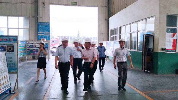 河南證監(jiān)局王廣幼局長一行蒞臨隆華集團調研資本市場工作